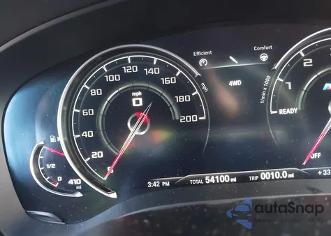 2019 BMW M5 z USA, uszkodzony, nr VIN WBSJF0C51KB447575